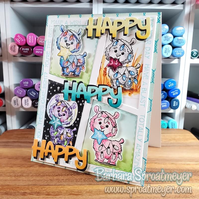 Fa La La Llama - Digital Stamp Set - Whimsy Stamps