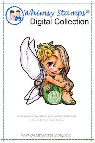 Fairy Magic - Digital Stamp - Whimsy Stamps