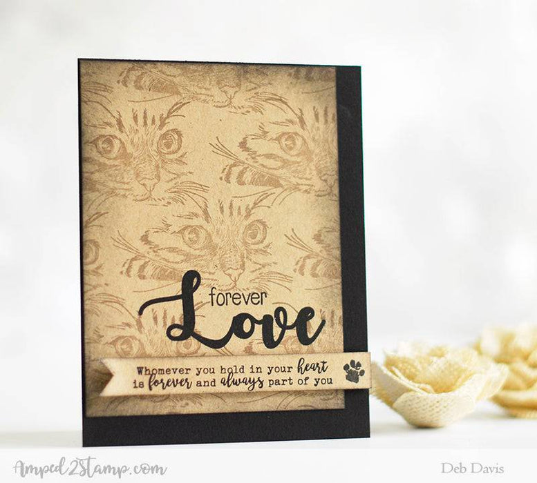 Love Has Four Paws Clear Stamps - Whimsy Stamps