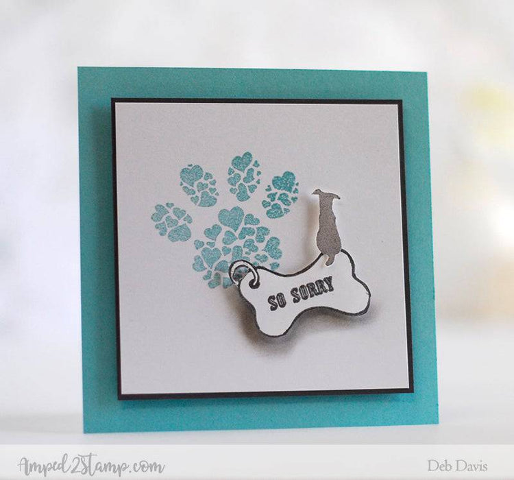 Unconditional Love Clear Stamps - Whimsy Stamps