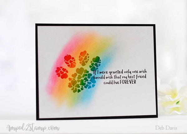 Unconditional Love Clear Stamps - Whimsy Stamps