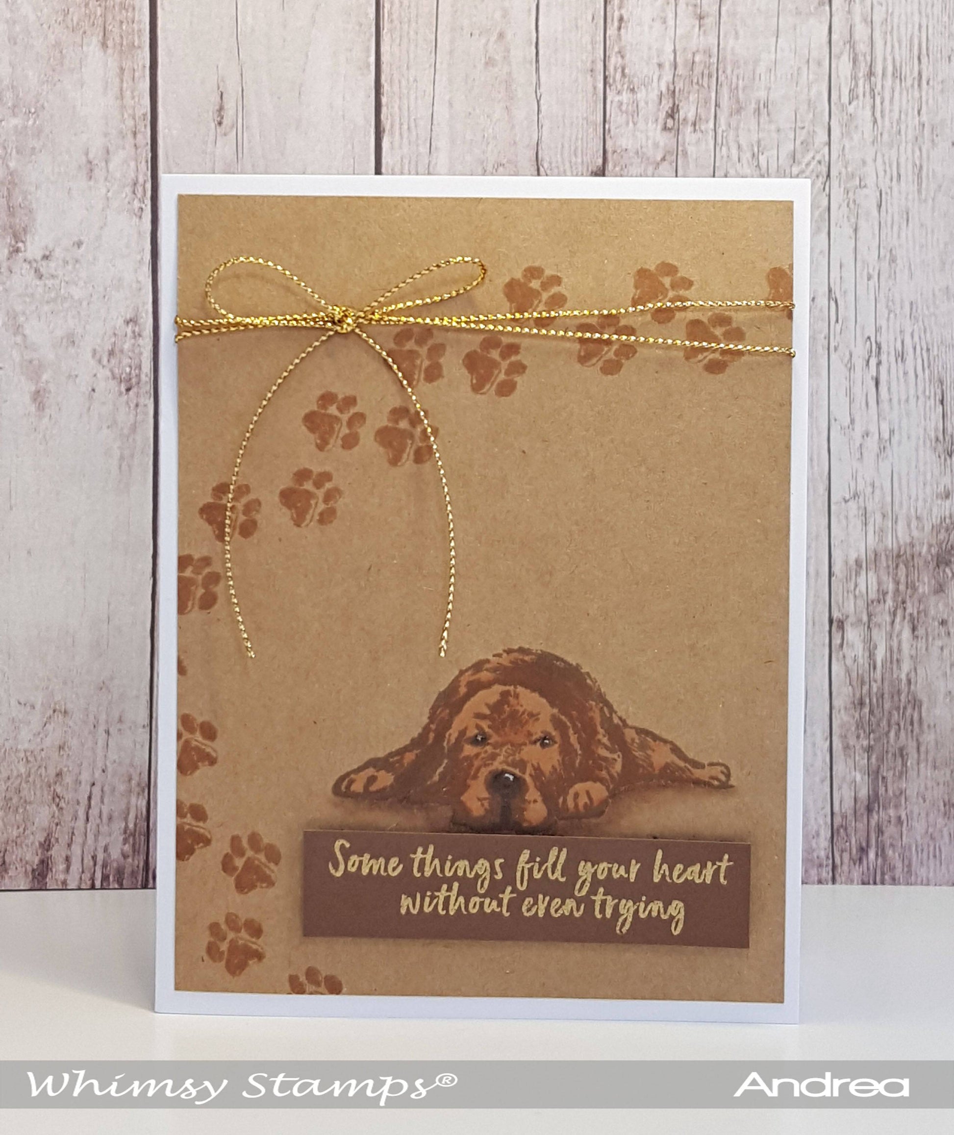 Fill My Heart Clear Stamps - Whimsy Stamps