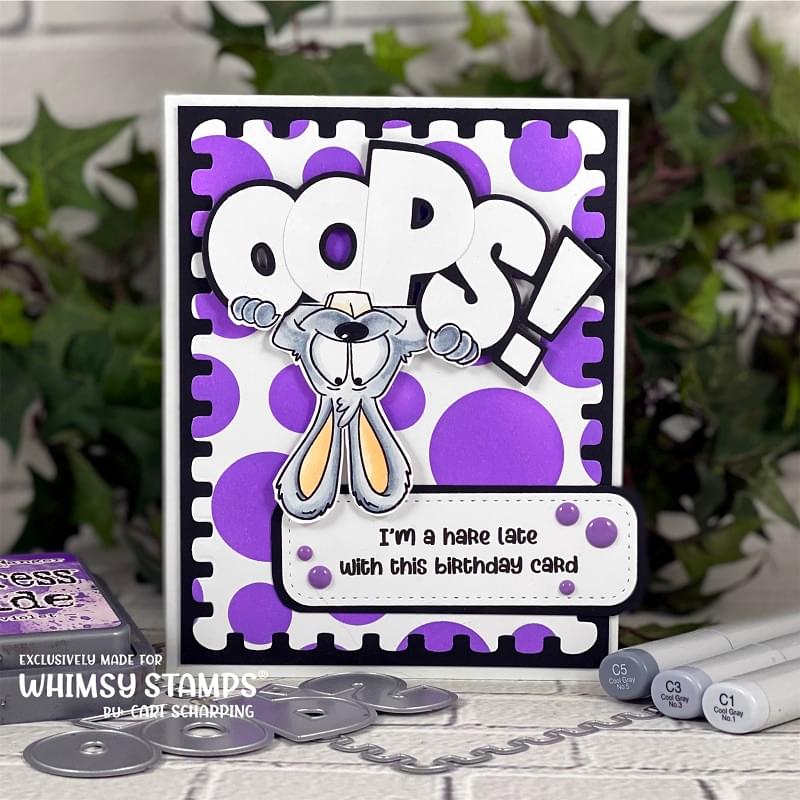 **NEW Fluff Butt Clear Stamps - Whimsy Stamps