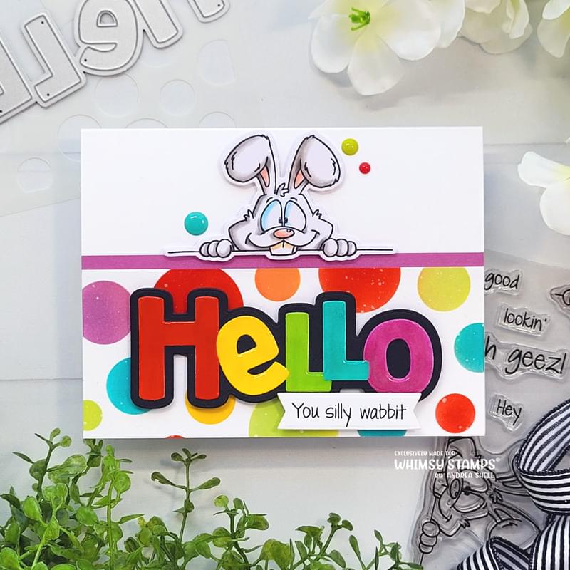 **NEW Fluff Butt Clear Stamps - Whimsy Stamps