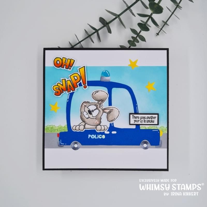 Fluff Butt Clear Stamps - Whimsy Stamps