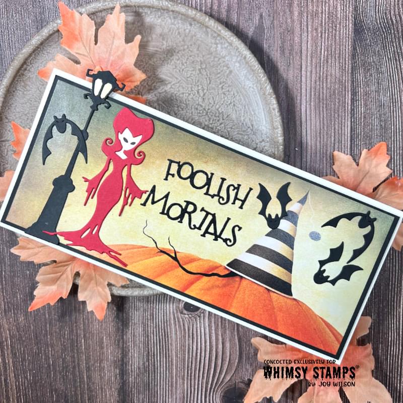 Foolish Mortals Word Die Set - Whimsy Stamps