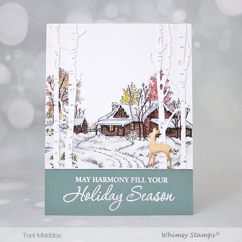 Forest Majesty Die Set - Whimsy Stamps