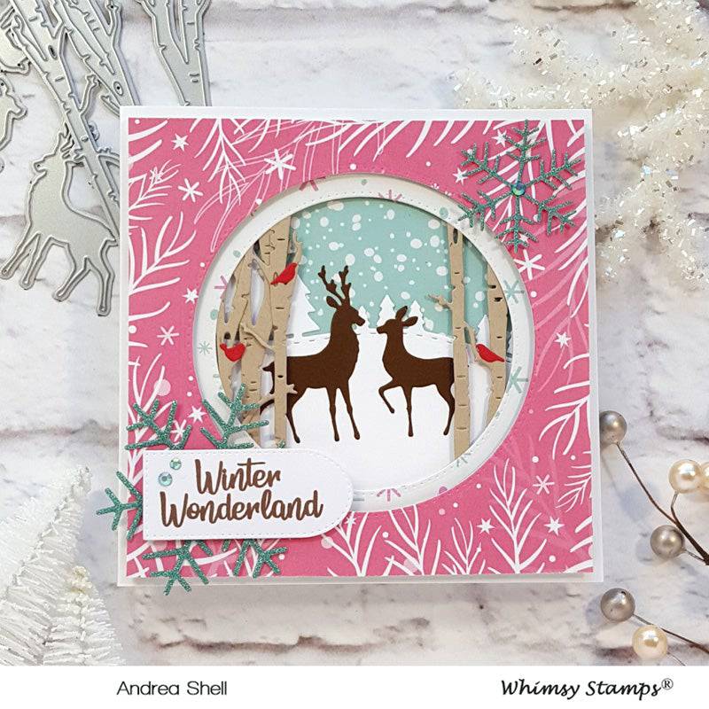 Forest Majesty Die Set - Whimsy Stamps