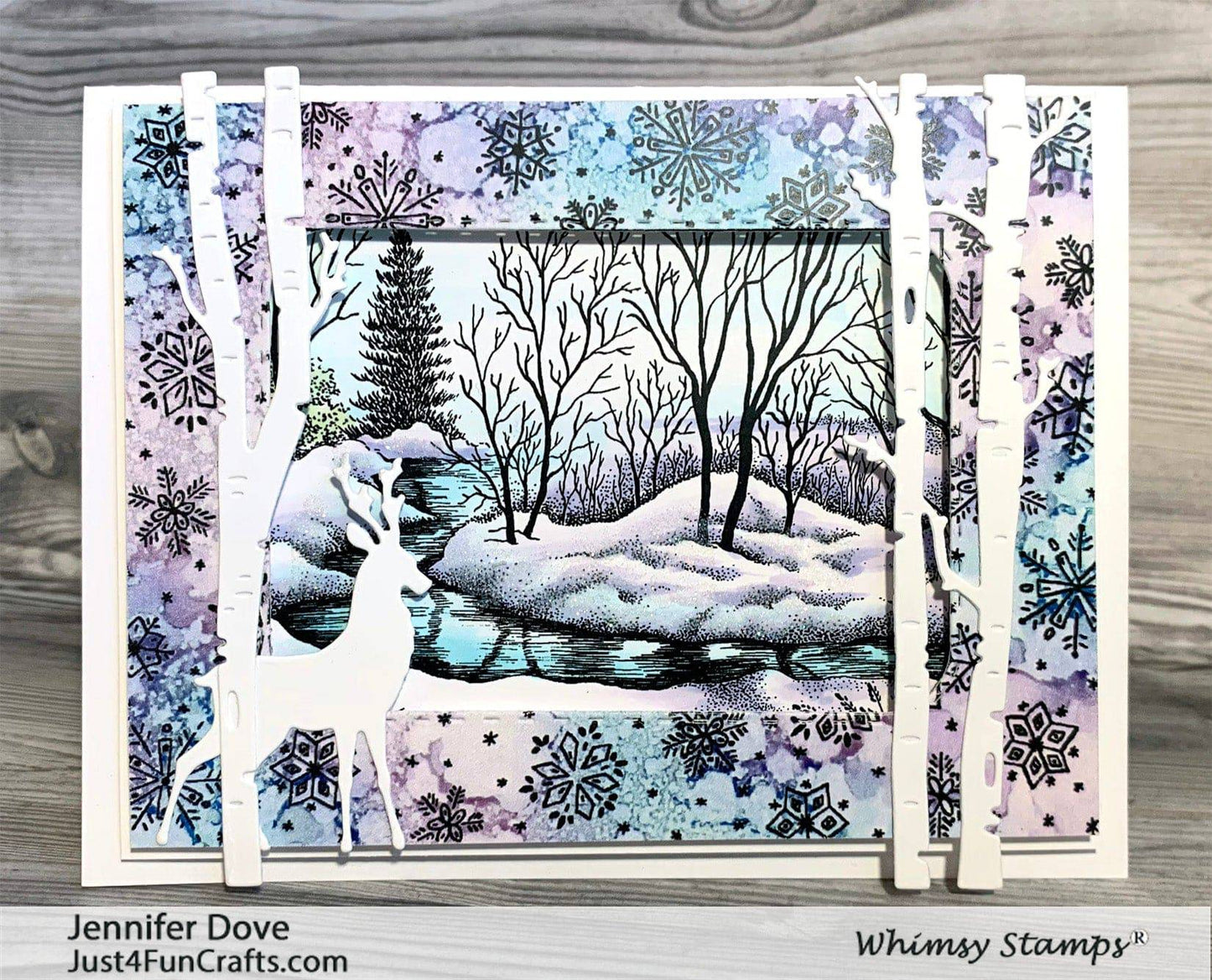 Forest Majesty Die Set - Whimsy Stamps