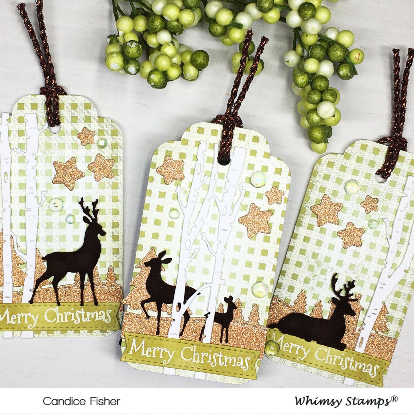 Forest Majesty Die Set - Whimsy Stamps