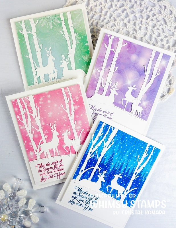Forest Majesty Die Set - Whimsy Stamps