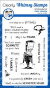 Franken Schmutz Clear Stamps - Whimsy Stamps