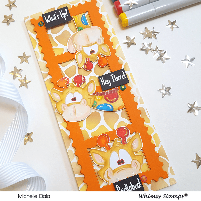 Giraffe Stencil - Whimsy Stamps
