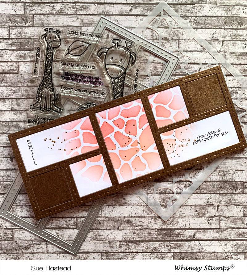 Giraffe Stencil - Whimsy Stamps