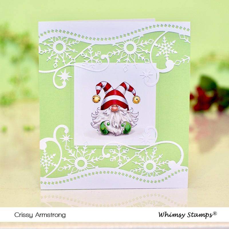 Gnome for Christmas Clear Stamps - Whimsy Stamps