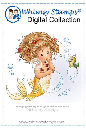 Goldie - Digital Stamp - Whimsy Stamps