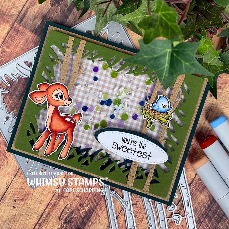 **NEW Grass Frames Die Set - Whimsy Stamps