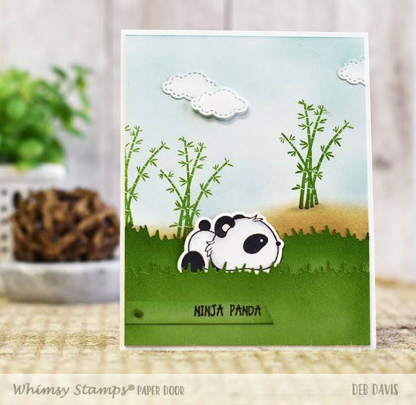 Grass and Cloud Edger Die Set - Whimsy Stamps