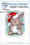 Gus on Christmas - digital stamp - Whimsy Stamps
