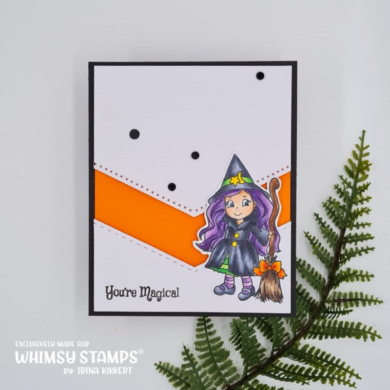 **NEW Halloween Magic Clear Stamps - Whimsy Stamps