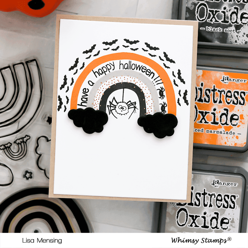 Halloween Postage Clear Stamps - Whimsy Stamps