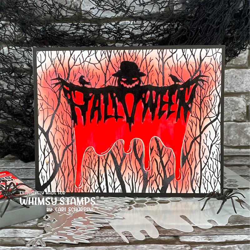 **NEW Halloween Scarecrow Die - Whimsy Stamps