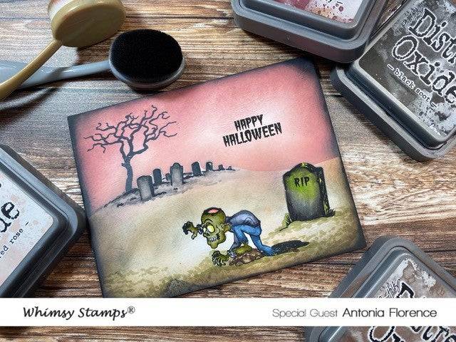 Halloween Scream Clear Stamps - Whimsy Stamps