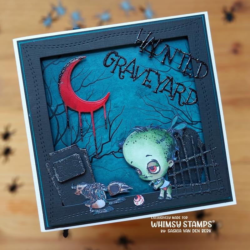 Haunted Word Die Set - Whimsy Stamps