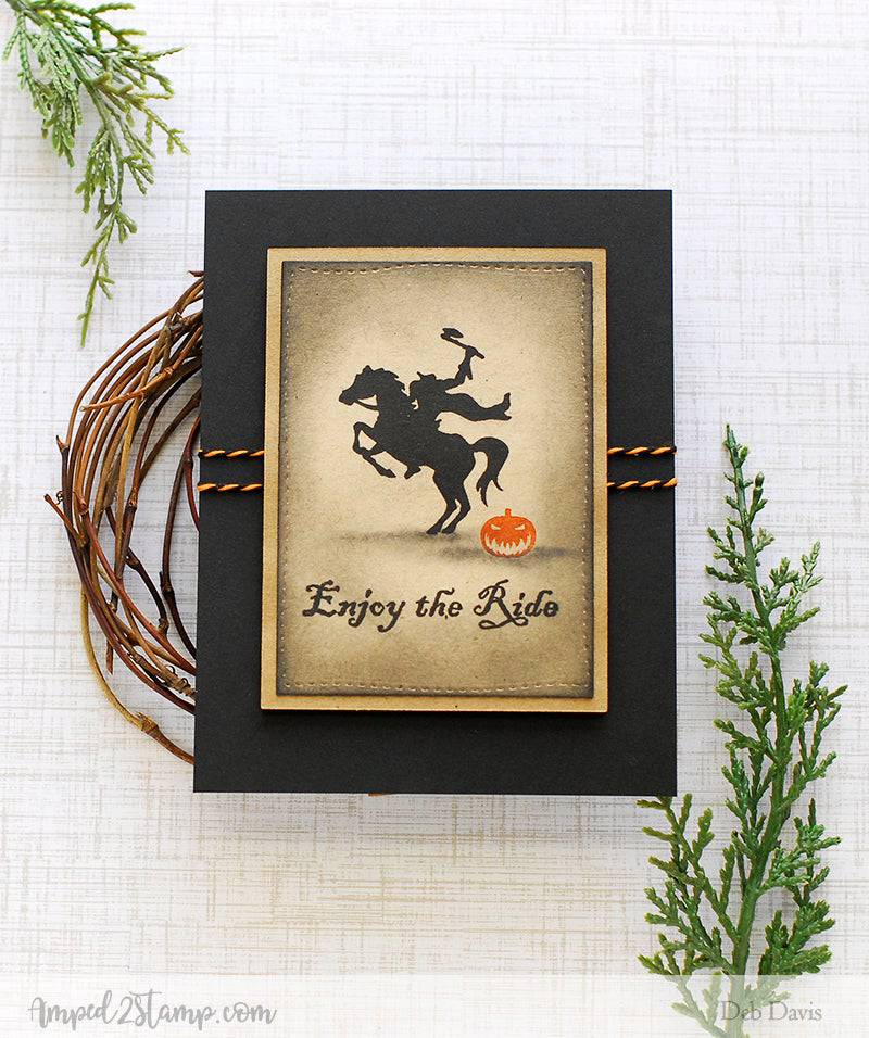 Headless Horseman Clear Stamps - Whimsy Stamps