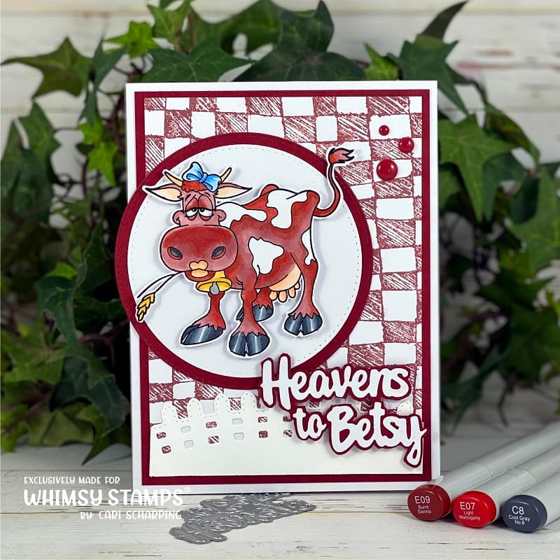 **NEW Heavens to Betsy Word Die - Whimsy Stamps