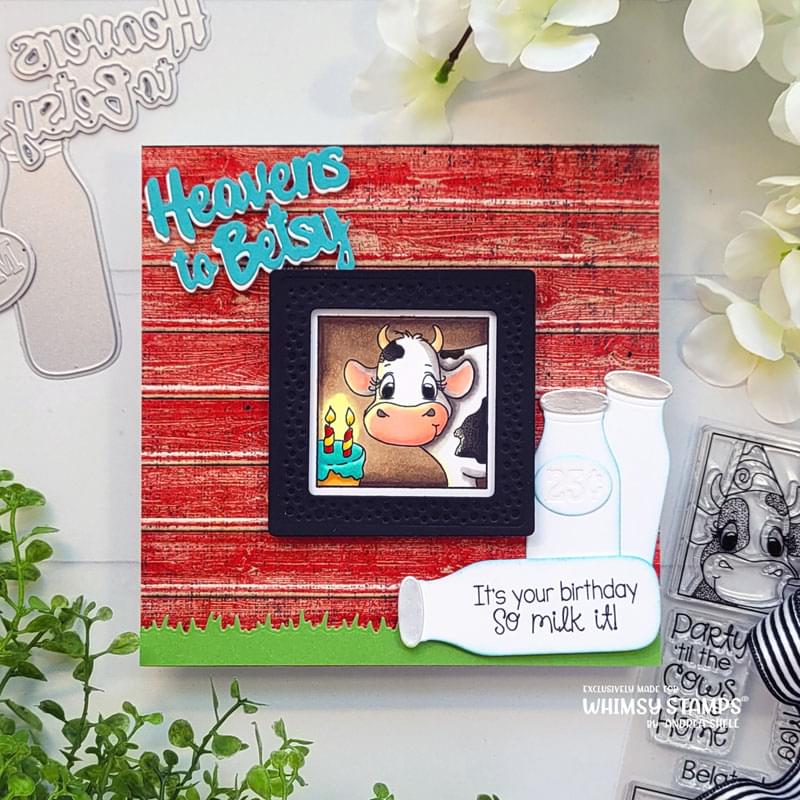 **NEW Heavens to Betsy Word Die - Whimsy Stamps