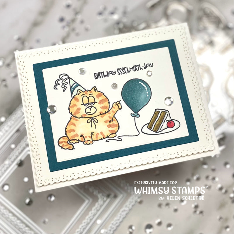 **NEW Sprinkles Scallops Rectangle Die Set - Whimsy Stamps