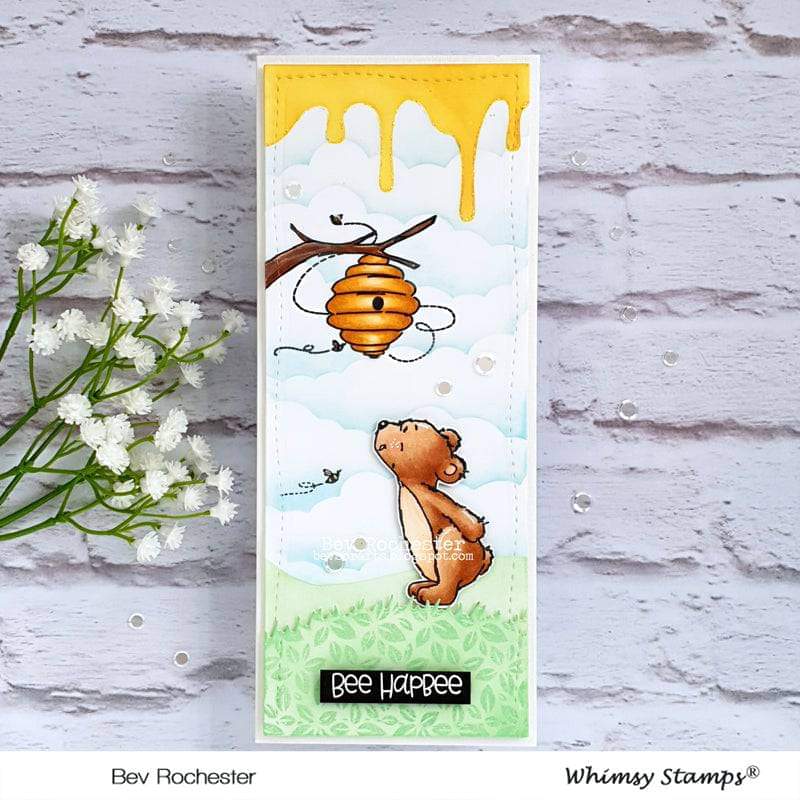 Hello Bear Clear Stamps - Whimsy Stamps
