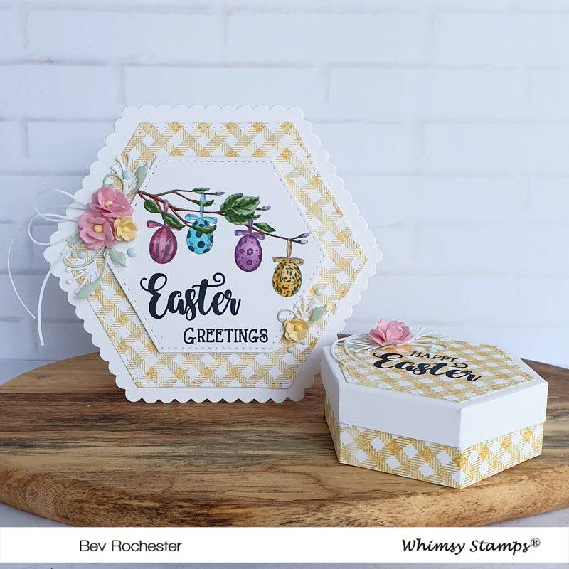 Hexagon Treat Box Die - Whimsy Stamps