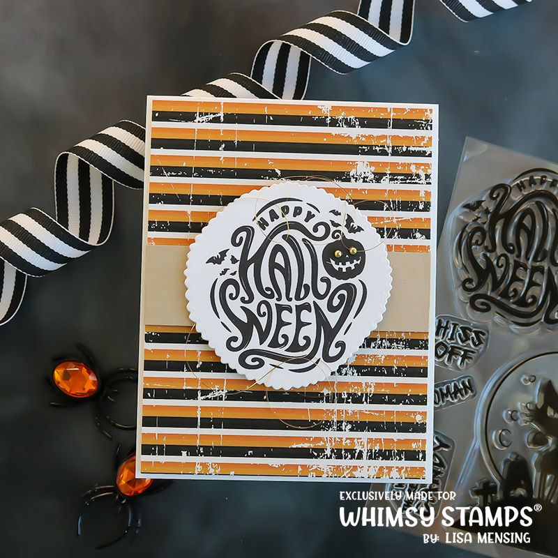 **NEW ATC Hiss Off Clear Stamps - Whimsy Stamps