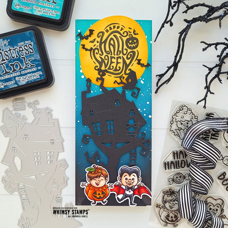 ATC Hiss Off Clear Stamps - Whimsy Stamps
