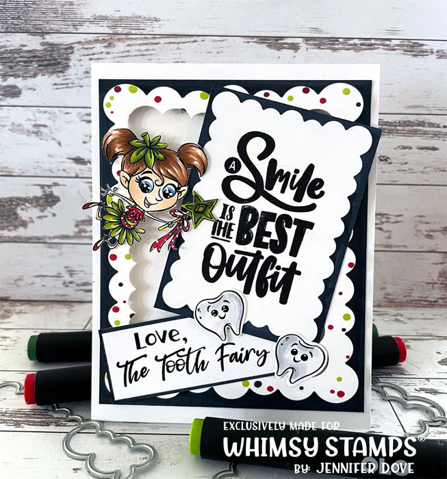 Tooth Fairy Clear Stamps - Whimsy Stamps
