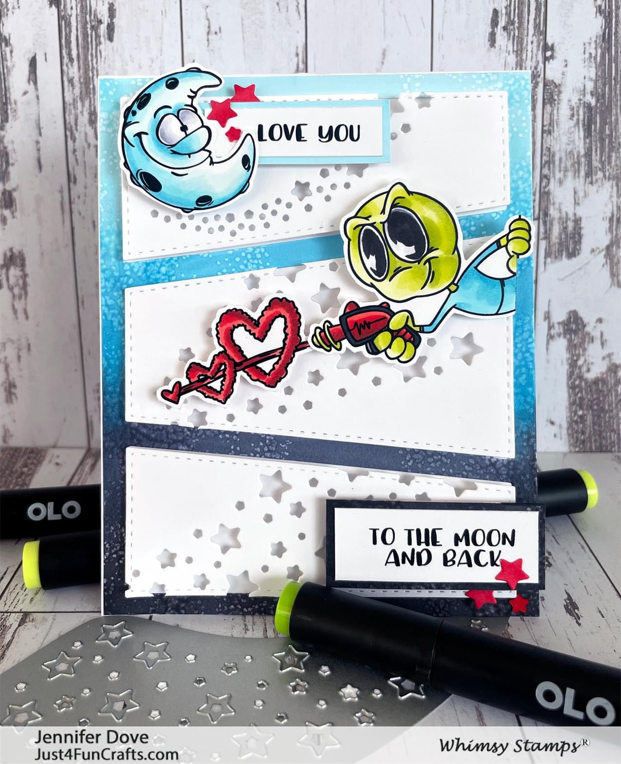 **NEW ExtraTerrestrial Clear Stamps - Whimsy Stamps