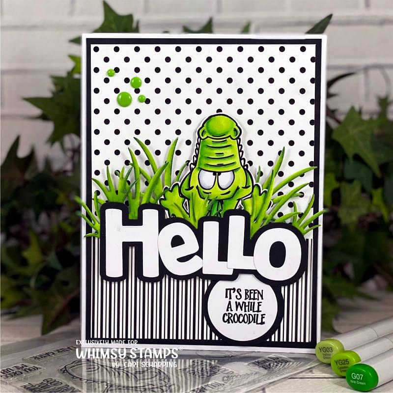 **NEW InstaGator Clear Stamps - Whimsy Stamps