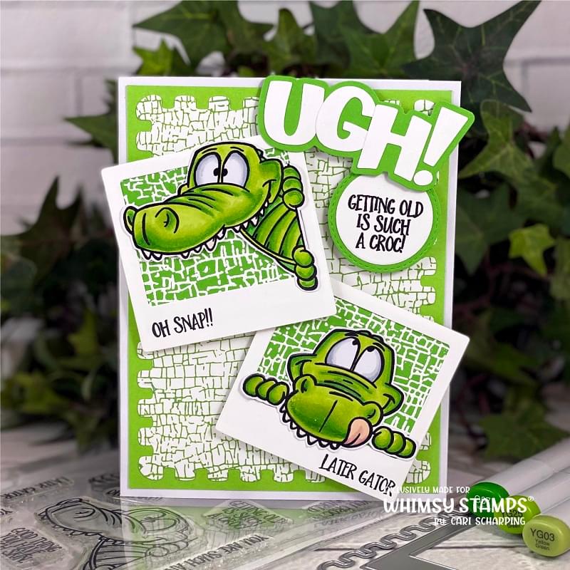 **NEW InstaGator Clear Stamps - Whimsy Stamps