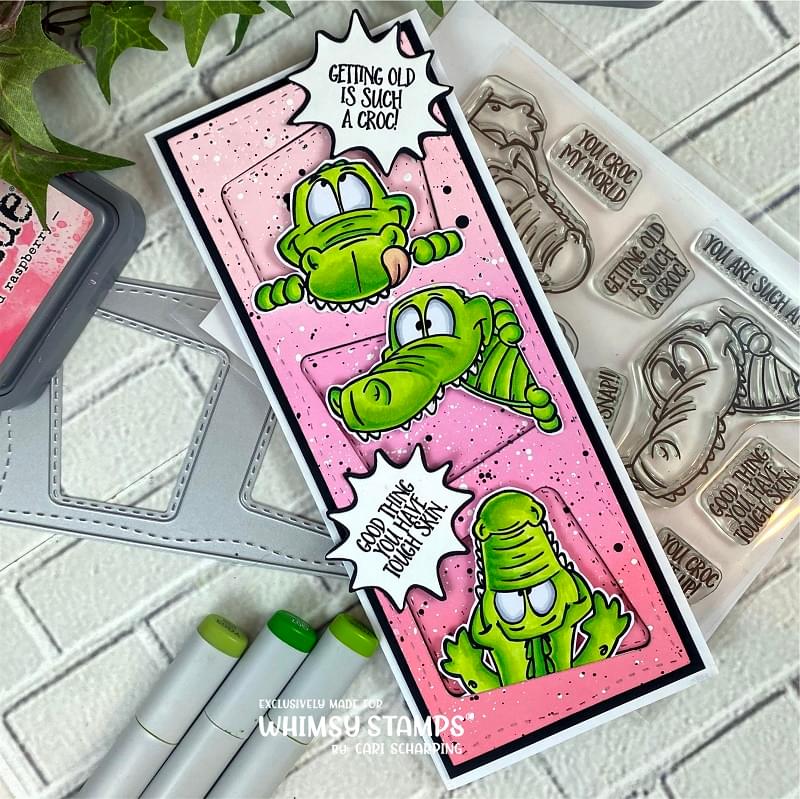 **NEW InstaGator Clear Stamps - Whimsy Stamps