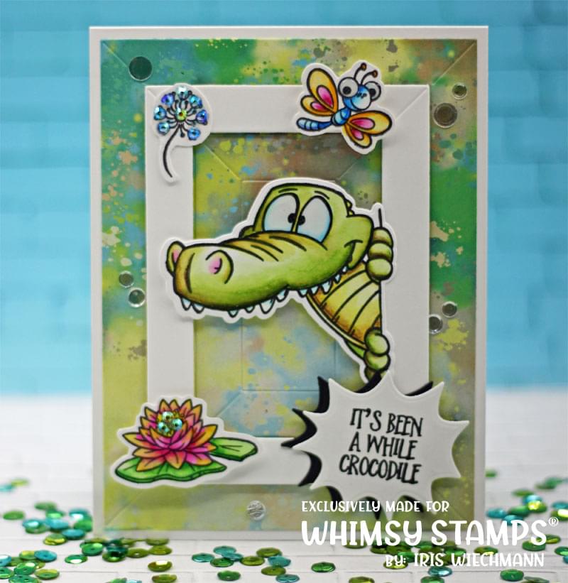 **NEW InstaGator Clear Stamps - Whimsy Stamps