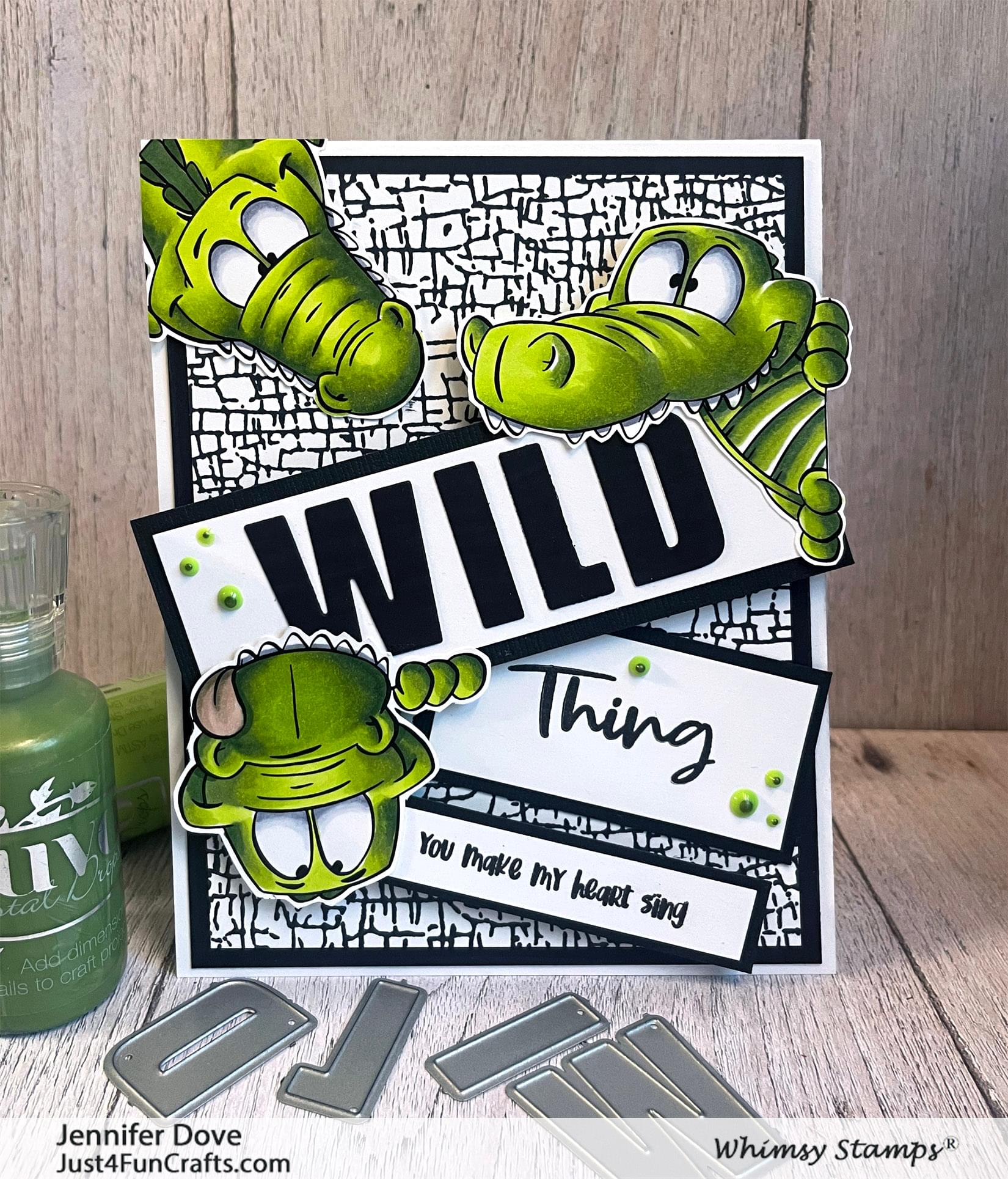 **NEW InstaGator Clear Stamps - Whimsy Stamps