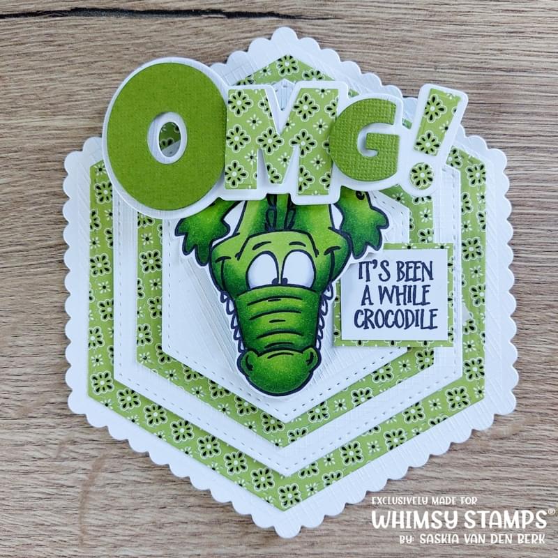 **NEW InstaGator Clear Stamps - Whimsy Stamps
