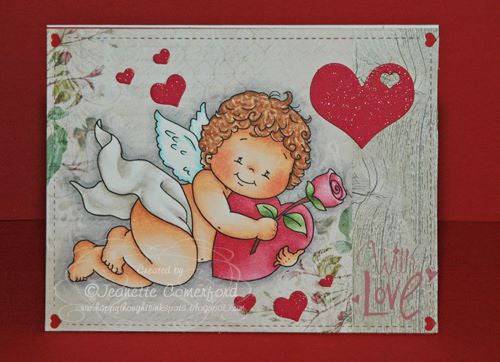 Cupid - Digital Stamp - Whimsy Stamps