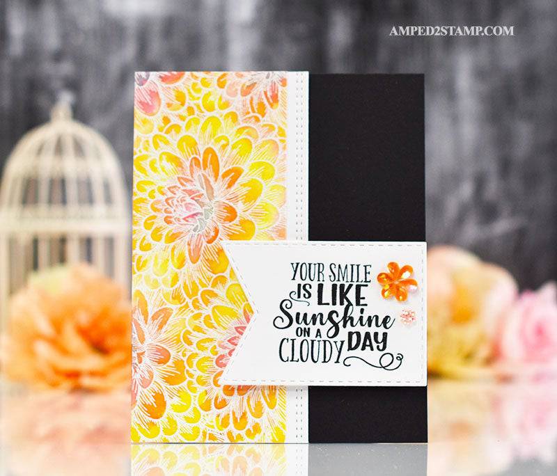 Beaucoup Bouquet Sentiments Clear Stamps - Whimsy Stamps