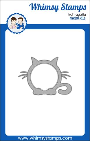 **NEW Kitty Frame Die - Whimsy Stamps