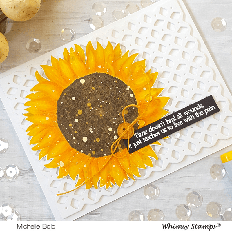 Lattice A2 Die - Whimsy Stamps