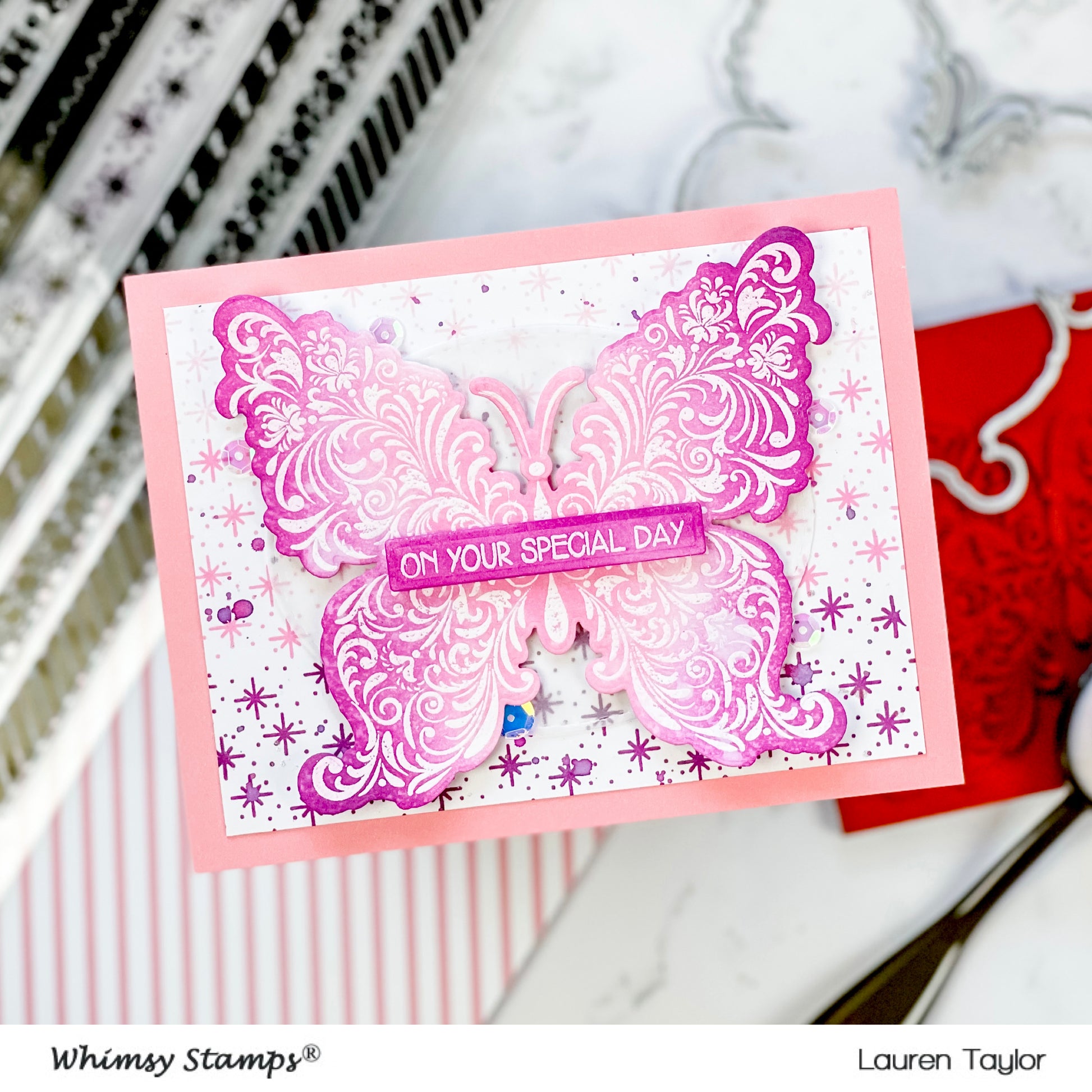 **NEW Bendy Borders Clear Stamps - Whimsy Stamps