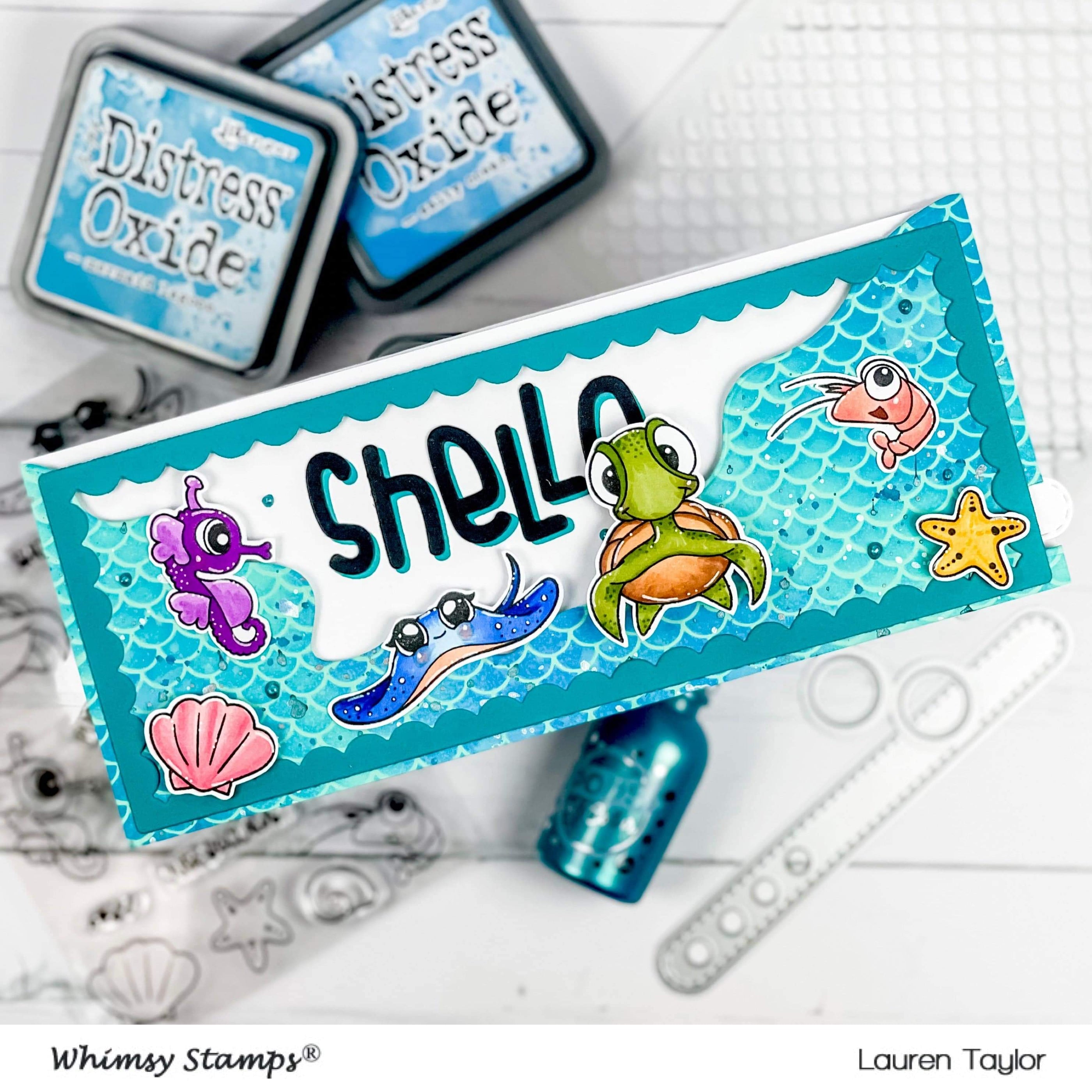 Under the Sea Clear Stamps– Whimsy Stamps